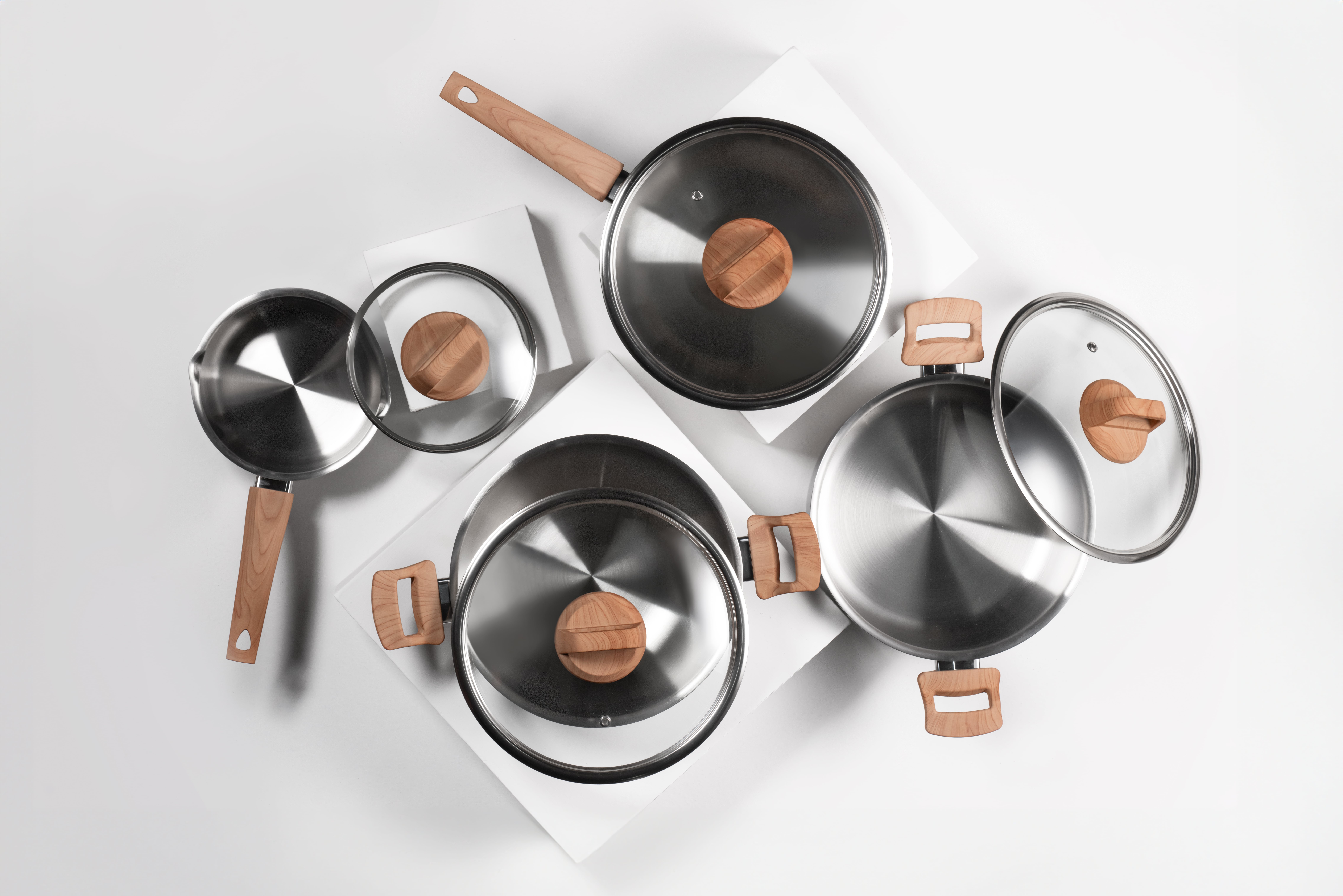 triply stainless steel cookware sets 